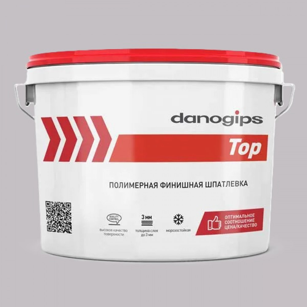 Финишная шпаклевка DANO TOP 16.5 кг/10 л