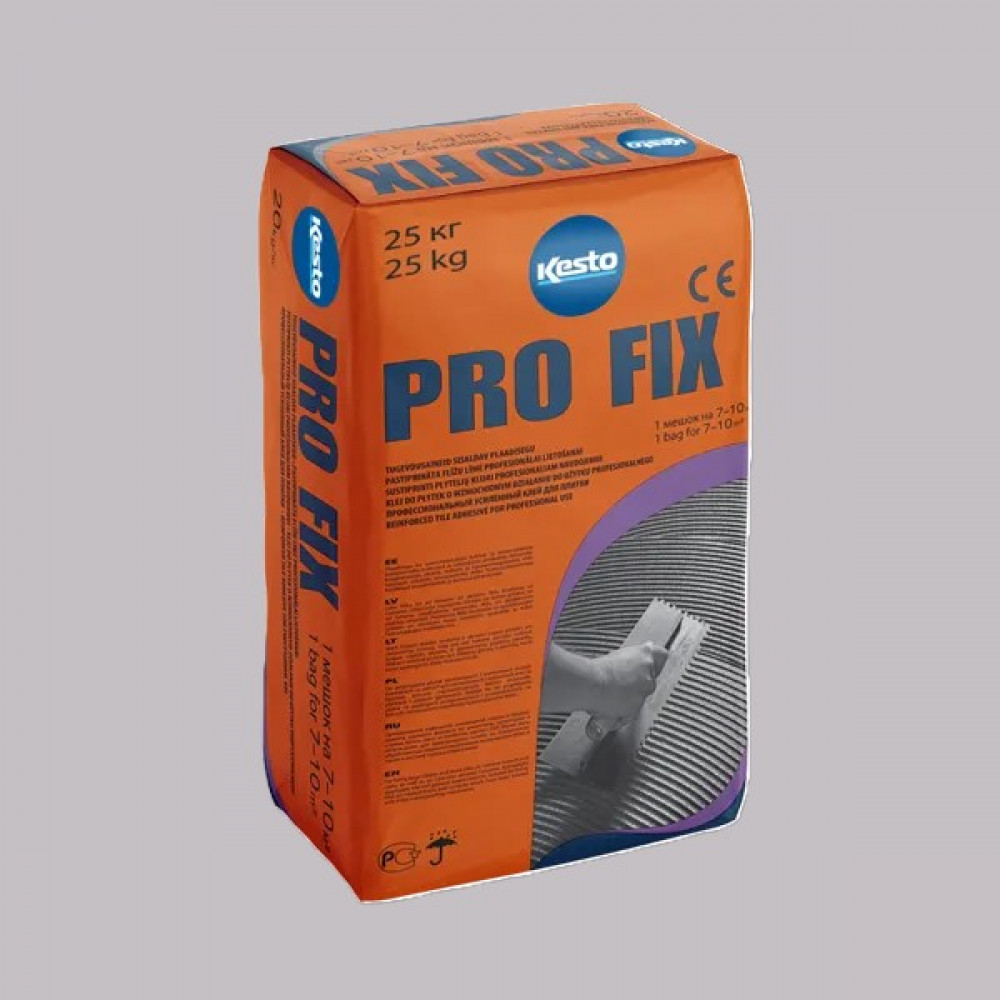 Клей для плитки Kesto Pro Fix 25 кг