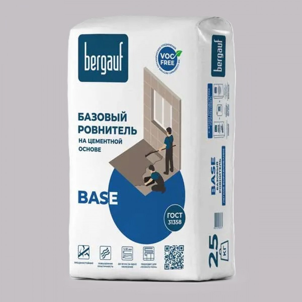 Ровнитель для пола Бергауф Base 25 кг